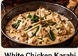 Chicken White Karahi — Half